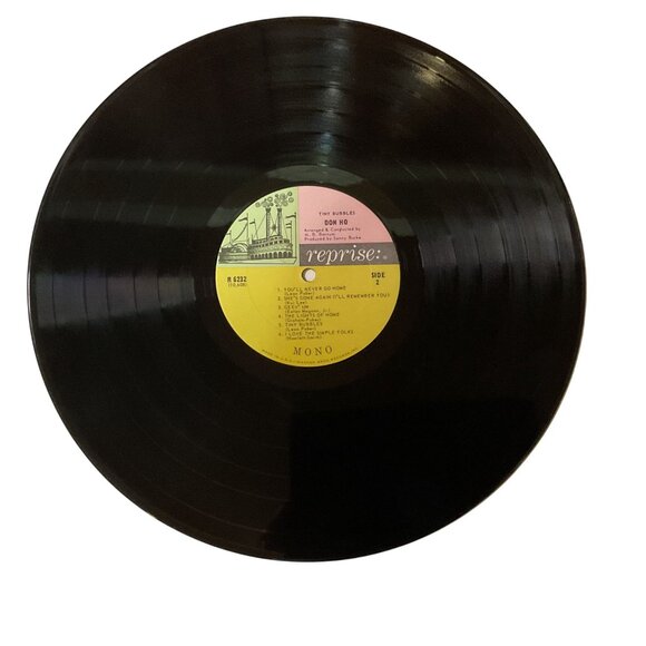 Don Ho Tiny Bubbles Vinyl Record Album R 6232 Mono By Reprise Records 1966 VG - Picture 4 of 8